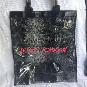 Vintage vinyl Betsey tote